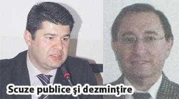 Scuze publice domnilor  Ştefan Gaibu şi Jean Detrun