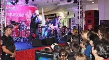 Holograf, concert incendiar la Euromall
