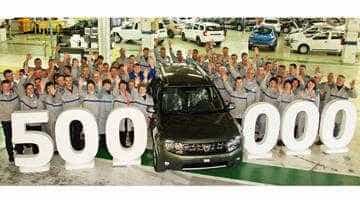 La Mioveni a fost fabricat Dusterul cu numărul 500.000