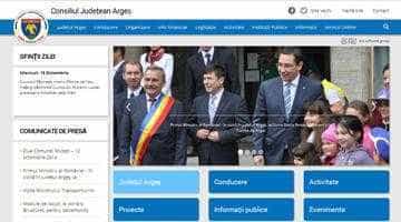ConsiliulJudeţean Argeş are site nou