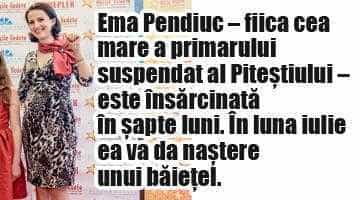 Ema Pendiuc: „Am avut pofte culinare speciale pe durata sarcinii. Nu multe, dar persistente”
