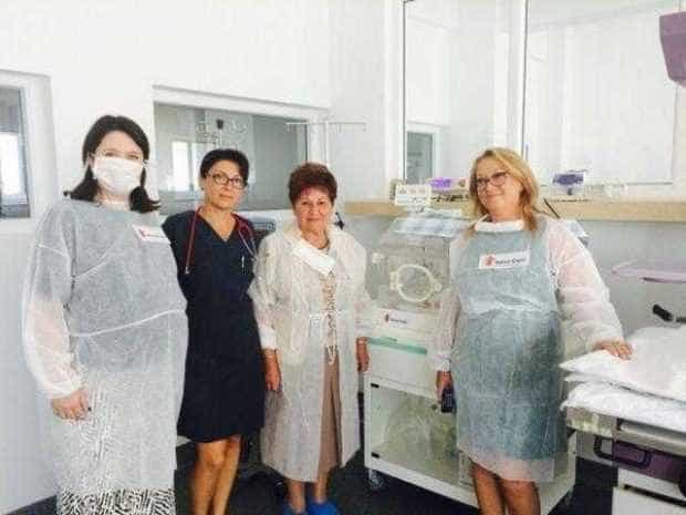 Organizaţia Salvaţi Copiii a donat Spitalului Judeţean aparatură pentru nou-născuţi
