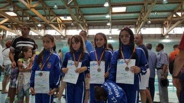 Medalie de bronz pentru sportivii de la CS Dacia Mioveni la Campionatul Național de Nataţie pentru copii