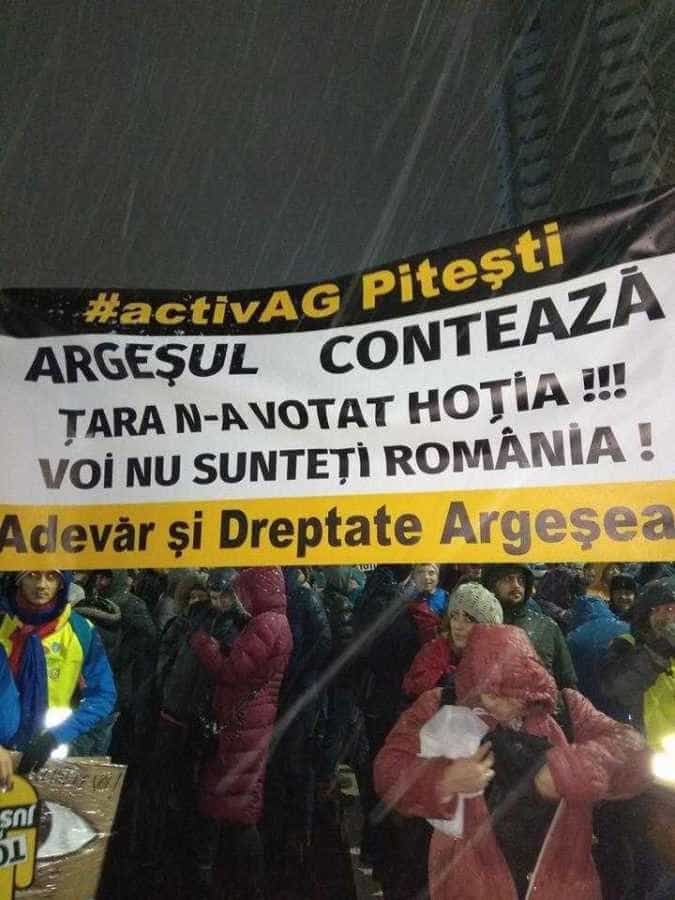Proteste și la Pitești 7 olaru
