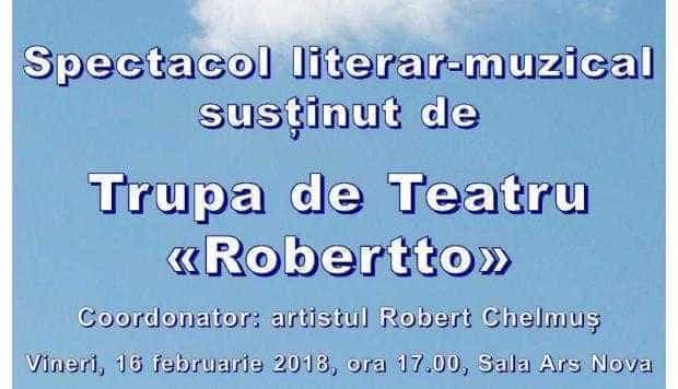 Spectacol de Dragobete susţinut de Trupa de Teatru „Robertto”