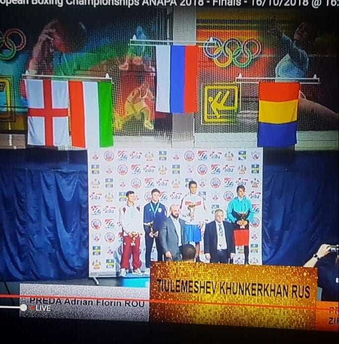 Piteșteanul Adrian Preda, vicecampion european la box