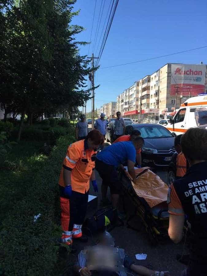 Pompier argeșean, salvator în timpul liber