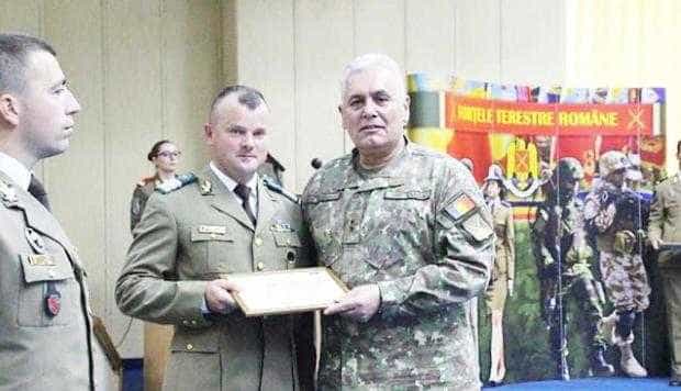 Militar muscelean, premiat după o misiune de salvare în Afganistan