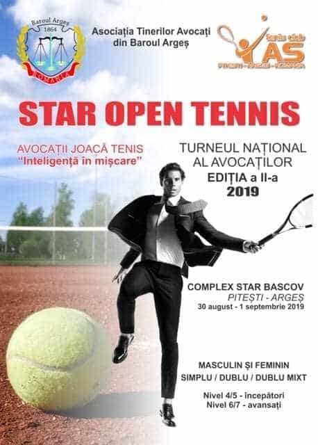 Turneul de Tenis al Avocaților la Complexul Star Bascov