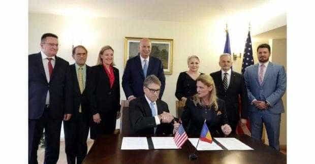 Senatorul Șerban Valeca, întâlnire cu un secretar american al Energiei