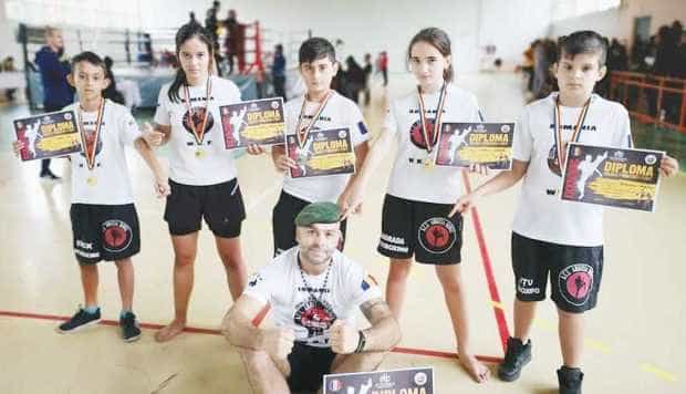 4 medalii de aur şi una de argint pentru musceleni la Golden Promotion Fight