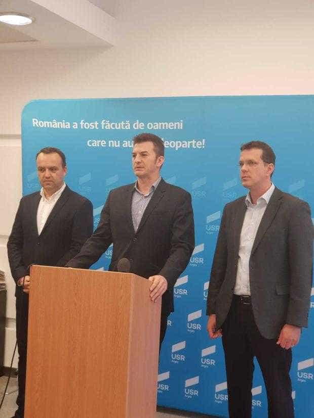 Deputatul Moșteanu: „USR Argeș îl susține pe Klaus Iohannis în turul doi ”