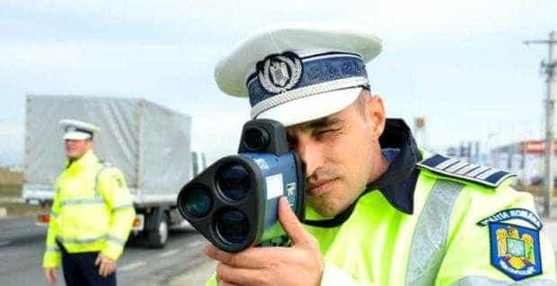 Stâlpeni: Depistat de aparatul Radar cu viteza de 133 km/h