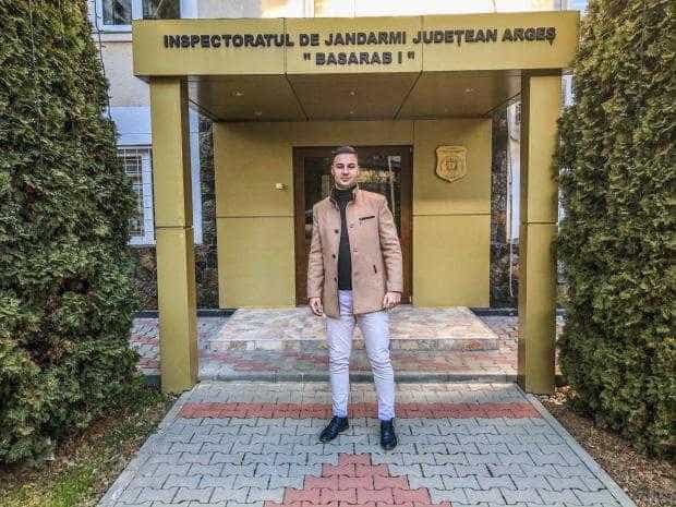 Argeșean, admis cu cea mai mare medie la Școala de Subofițeri Jandarmi Drăgășani