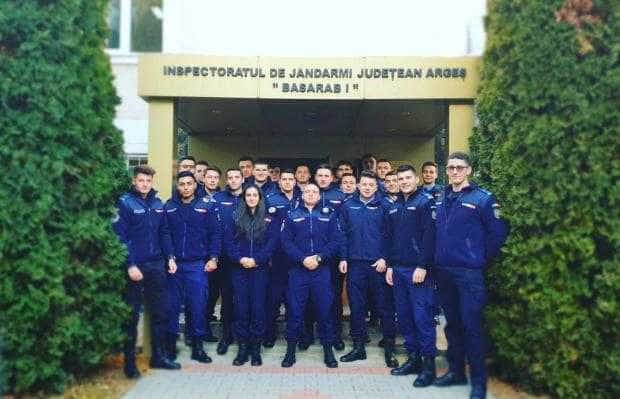 Stagiu de practică în cadrul Jandarmeriei Argeșene
