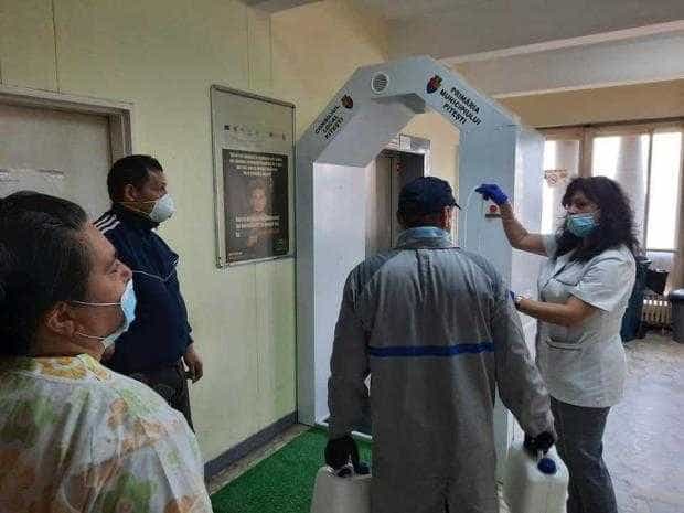 Încă două tuneluri dezinfectante la Spitalul Județean Argeș