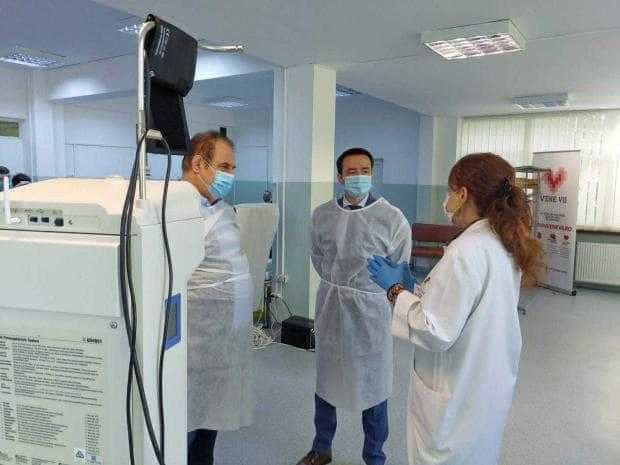 Aparatul de plasmafereză din Pitești a fost pus la lucru