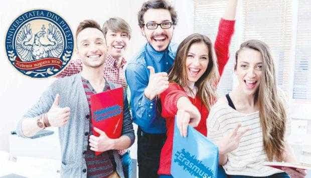 Universitatea din Piteşti scoate anual la concurs peste 100 de burse Erasmus+