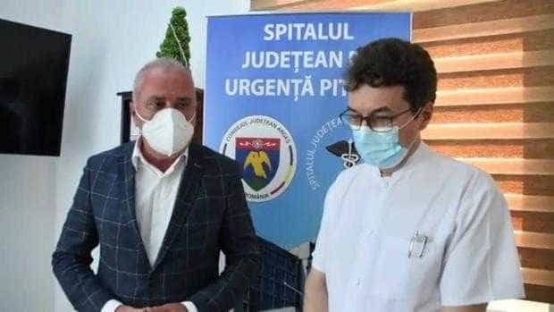 Secția ATI a Spitalului Județean Pitești, dotată cu încă 8 paturi