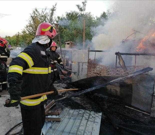 Foc în Moșoaia!