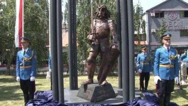 Statuia de la Belgrad a lui Iancu de hunedoara