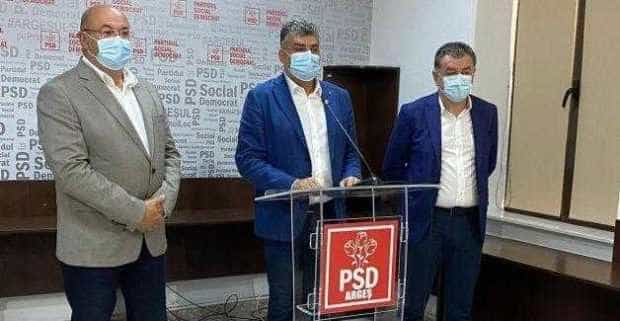 Președintele PSD, Marcel Ciolacu, la Pitești: ” Argeșul este pe mâini bune și pe drumul corect!”