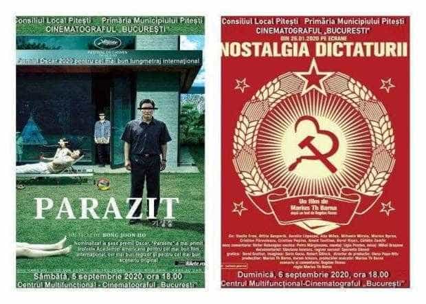 NU RATAȚI! „Parazit” și „Nostalgia Dictaturii” – filmele de week-end la Cinema „București”