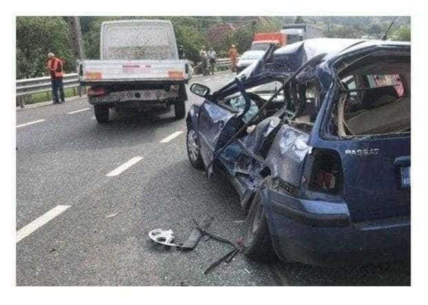 Accident cu victime între un autoturism și o autoutilitară, la Morărești!