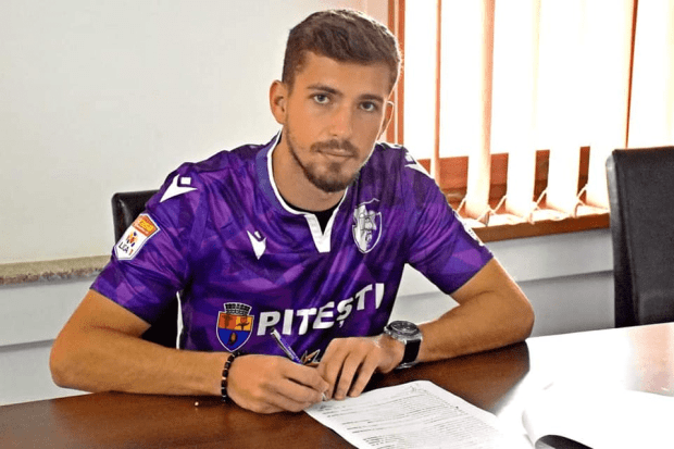 Primul transfer la FC Argeș sub comanda lui Ionuț Moșteanu