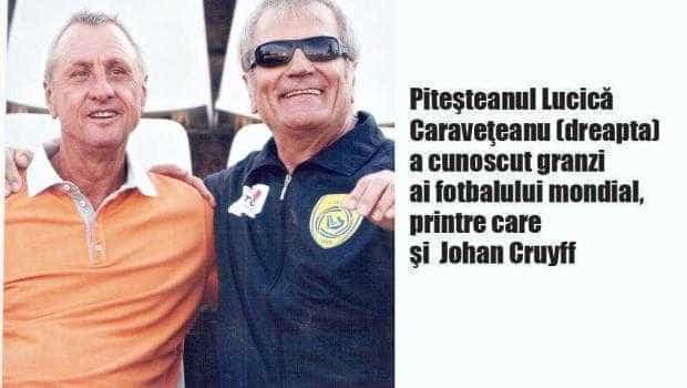 A murit Lucică Caravețeanu, maseurul din perioada de glorie a FC Argeș