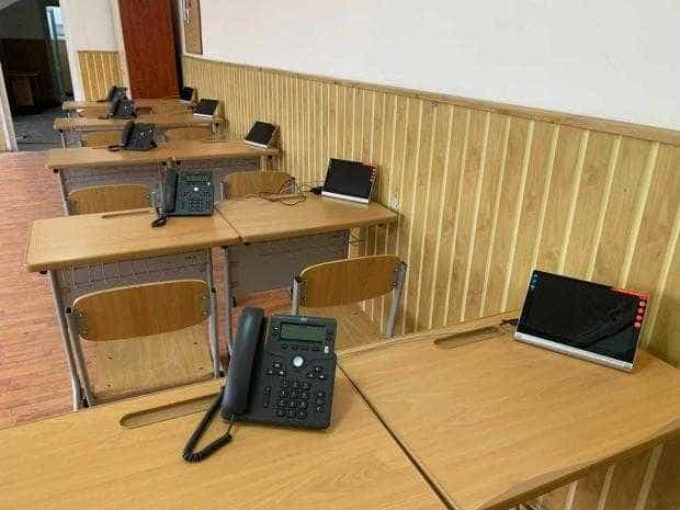 Două săli amenajate la Colegiul  Economic “Maria Teiuleanu” pentru anchete epidemiologice
