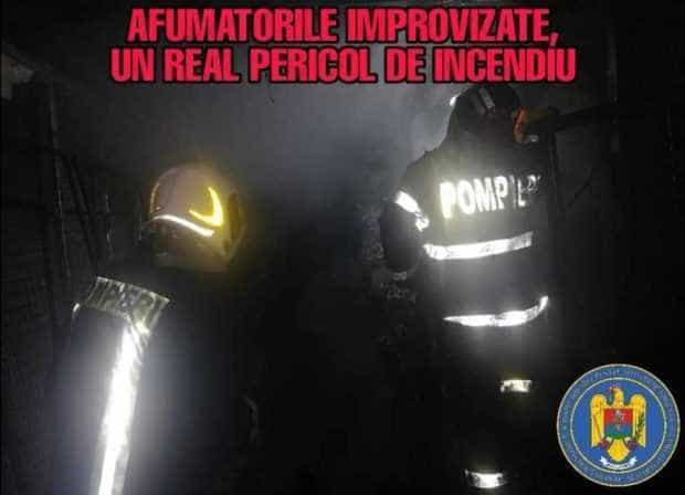 ISU Argeș: „Afumătorile improvizate, real pericol de incendiu”