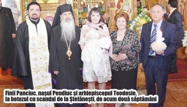 Cine e preotul care a făcut vâlvă invitându-l pe ÎPS Teodosie la botez / Preotul Panciuc a primit locuinţă socială de la naşul Pendiuc, cel care a desfiinţat o grădiniţă