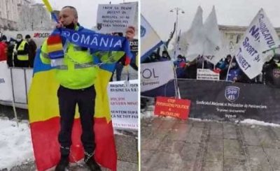 proteste polițiști