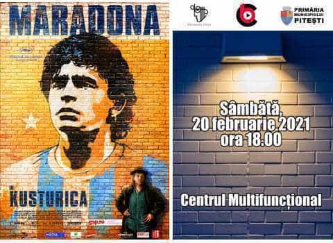 Film despre Maradona, la Cinematograful „București”