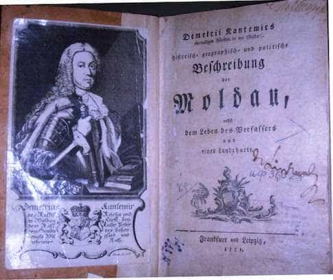 2 Martie 1716 – apare lucrarea lui Dimitrie Cantemir, “Descriptio Moldaviae”,