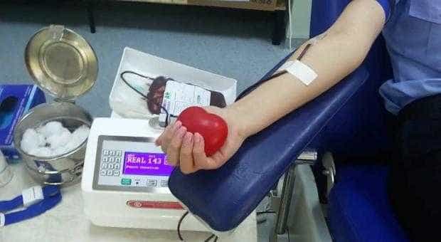 Polițiștii argeșeni au donat sânge și plasmă
