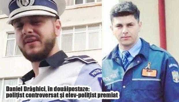 Tânărul poliţist Daniel Drăghici şi istoricul său controversat! Eroul din 2018 a devenit „fiara” din 2021