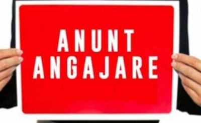 anunt angajare