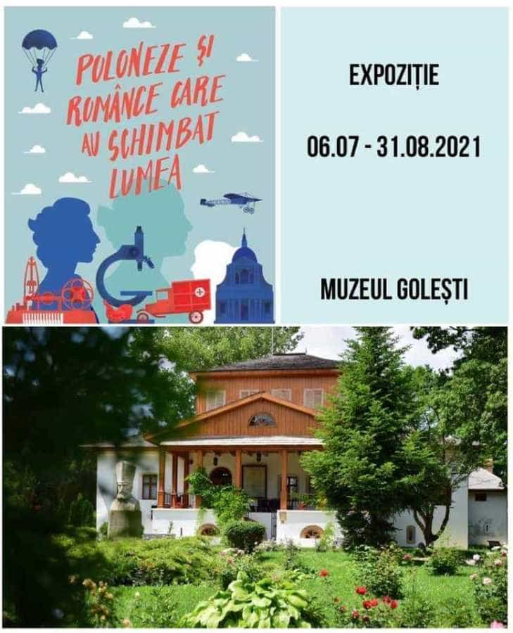 Expoziția ”Poloneze și românce care au schimbat lumea”, la Muzeul Golești!