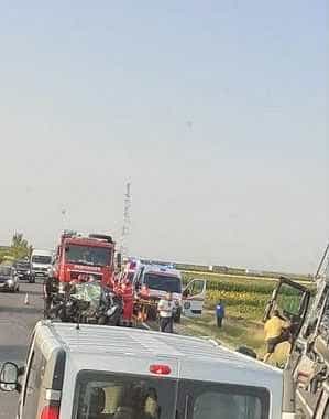 Accident grav între Pitești și Slatina: 3 morți, după impactul violent cu un TIR