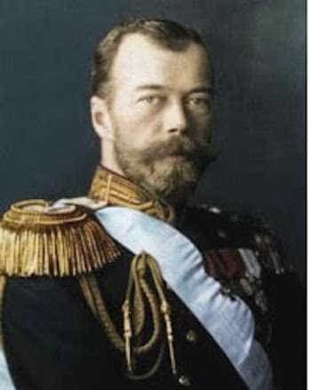Nicolae II-lea (n.1868-d.1917), ultimul împărat (țar) al Rusiei