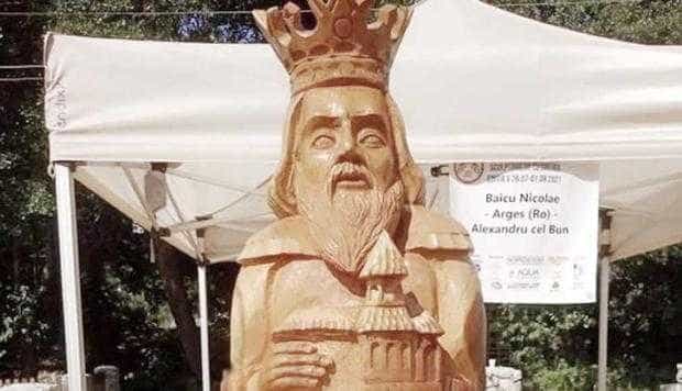 Muscelean câştigător al Festivalului Sculptorilor cu Drujba