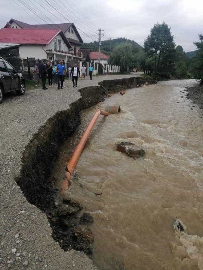 FOTO. Viituri în nordul Argeșului, formate în urma ploilor abundente