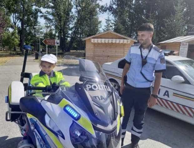 Polițiștii, activități pentru copii în Parc Lunca Argeșului