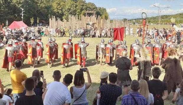 Ordessos Fest a adus lupte de gladiatori şi conflicte daco-romane la Mioveni