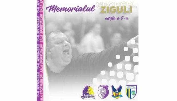 BCM U Piteşti organizează ediţia a V-a a Memorialului ”Georgel Ziguli”