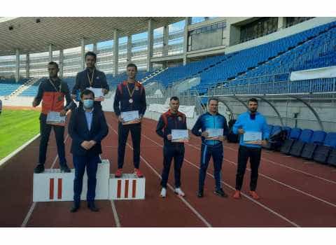 Polițist argeșean – pe prima treaptă a podiumului, la campionatul de atletism și cros al M.A.I.