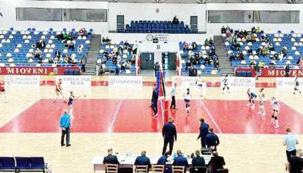 Echipa de volei a Mioveniului – prima victorie în prima ligă