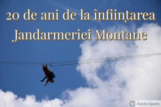 20 de ani de la infiintarea Jandarmeriei Montane